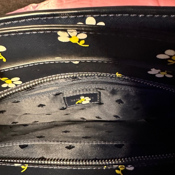 Kate Spade Navy Floral Crossbody - Picture 7 of 9